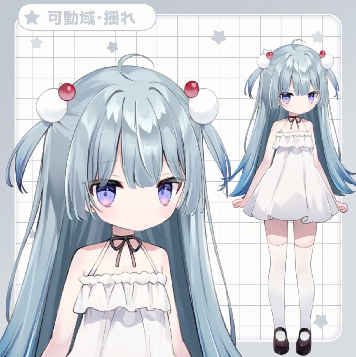 Vtuberイラスト〜モデリングまで作成します すぐ配信可能な可愛いモデルが欲しい方へ イメージ3