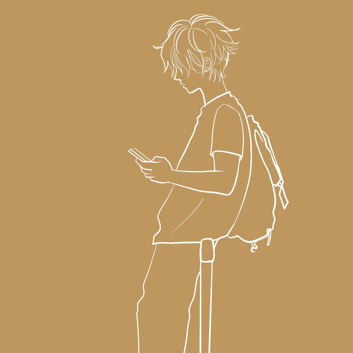 ラフでおしゃれな♡シンプルな線画イラスト作成します LINEやSNSに★世界でただ一枚のオリジナル イメージ3