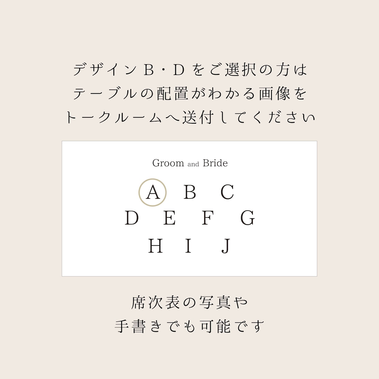 結婚式　シンプルなエスコートカードを作成いたします 抽選チケット付きなのでこのまま半券を抽選会に使えます♪ イメージ9
