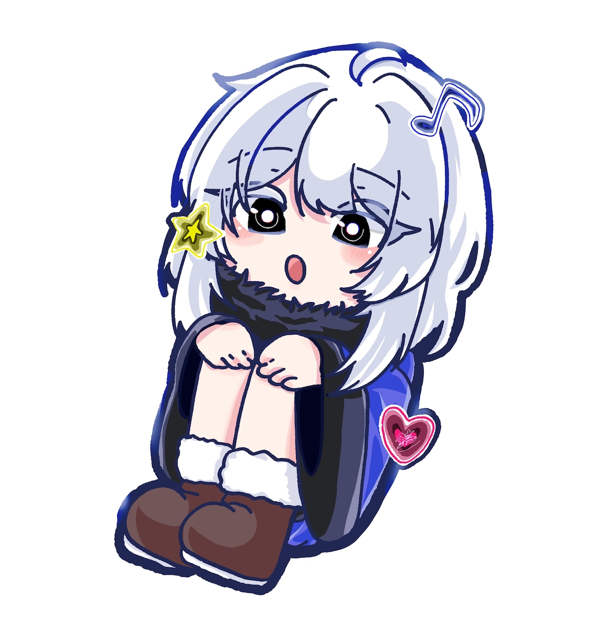 商用、アイコン使用可能のかわいいミニキャラかきます かわいいミニキャラかきます！！！！描かせてください！！！！ イメージ1