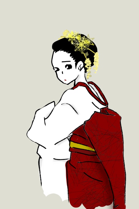 2種類の絵柄から、製作します じっくりゆっくり、ご希望のイメージを再現します。 イメージ2