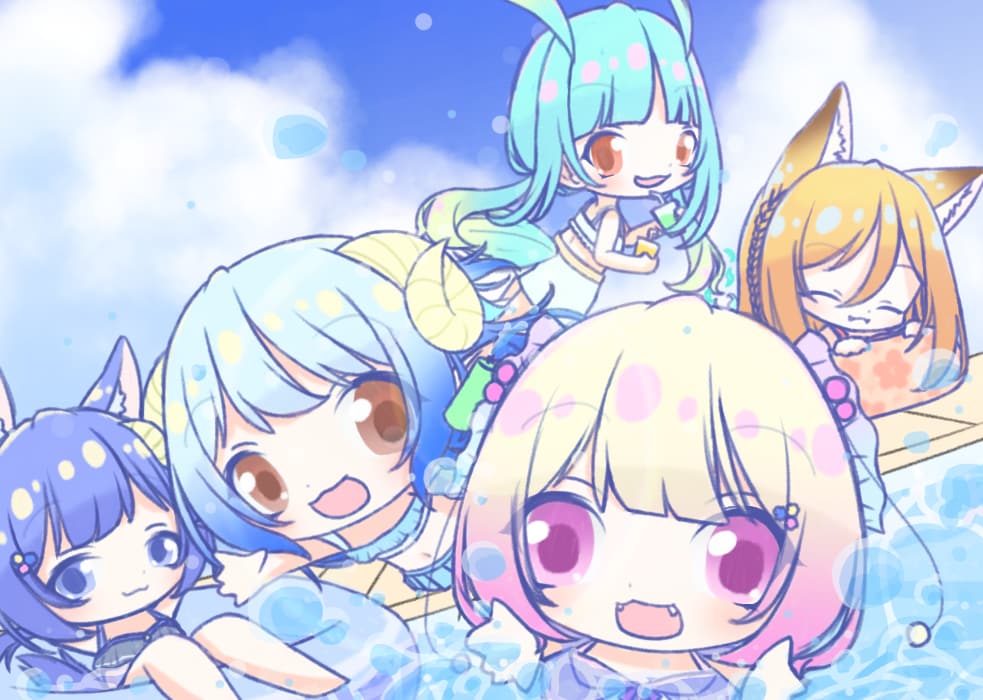 萌え系！ミニからLive2Dモデルまで色々描きます あなただけの最高に可愛いイラストを描きます！ イメージ2