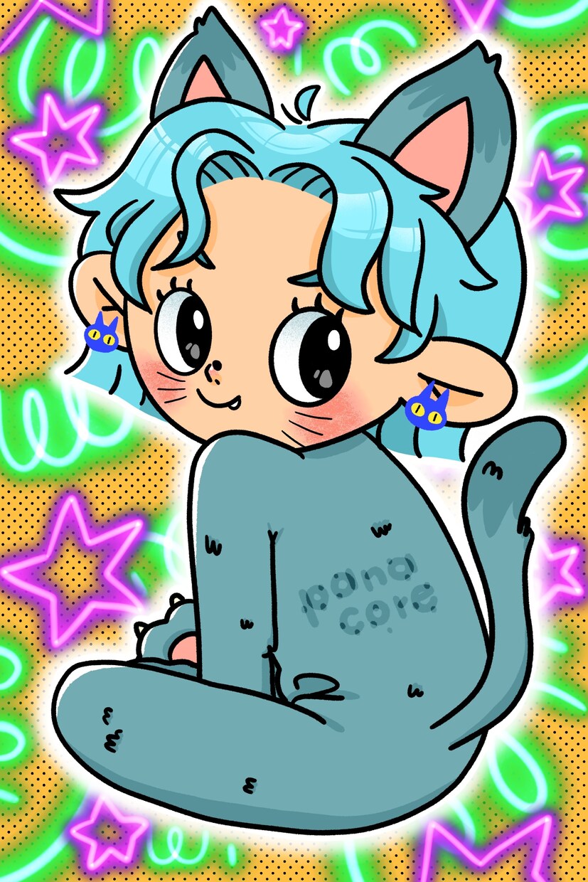 目を引く個性的で可愛いアイコン描きます 海外アニメ風⭐︎カラフルポップなイラストで周りと差をつける イメージ10