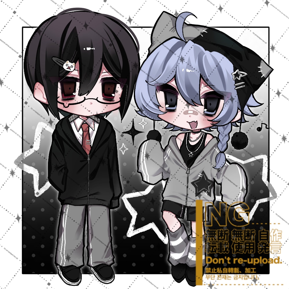 かわいいミニキャラ描きます ＊snsアイコンなどにおすすめ！＊ イメージ1