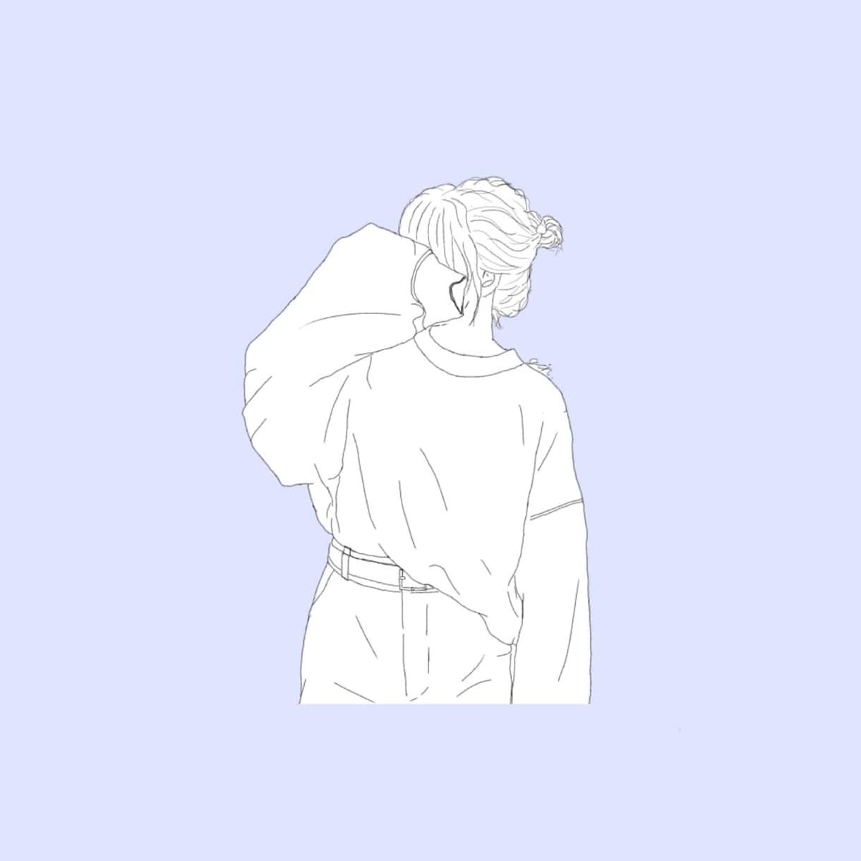 最速！？商用利用にも使えるイラストすぐ描きます ❁似顔絵や思い出をイラストに❁顔なし雰囲気イラスト イメージ4