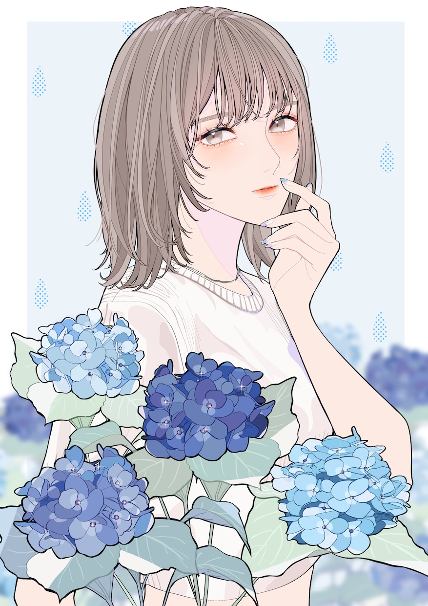 企業様実績あり！ときめく人物イラスト描きます 商用利用可！VTuber活動やSNSアイコンにもどうぞ♪ イメージ7