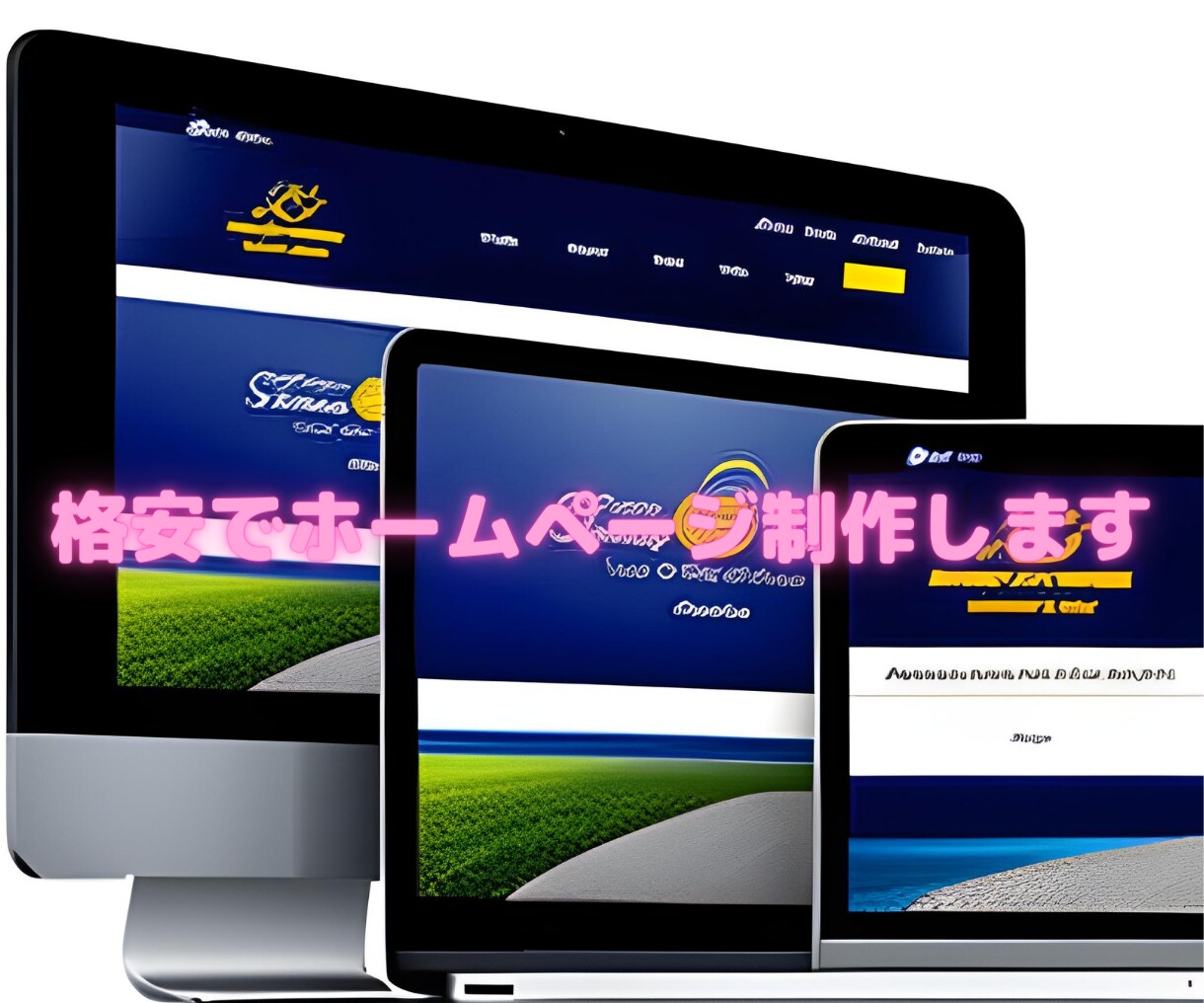 格安でHP制作します 納品後のアフターサービスもお任せください イメージ2
