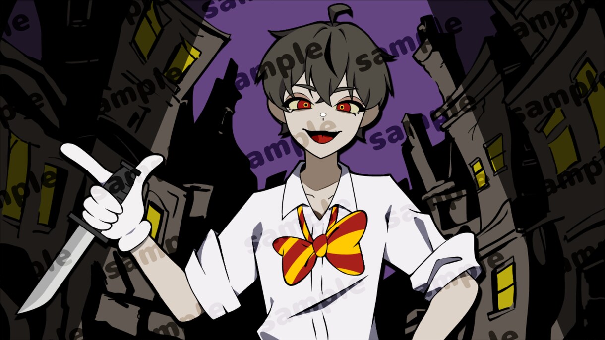 歌ってみた、オリジナル曲などの絵を描きます 本家様風に描いたり、雰囲気を合わせたりするのが得意です。 イメージ6