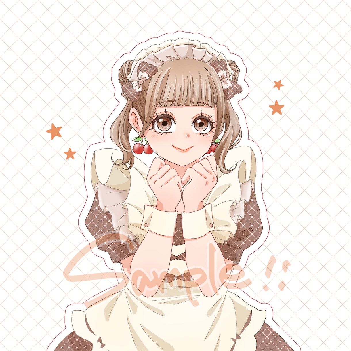 可愛い女の子のイラストお描きします 可愛い女の子イラスト アイコン、夢女子さん向け、創作対応◎ イメージ6