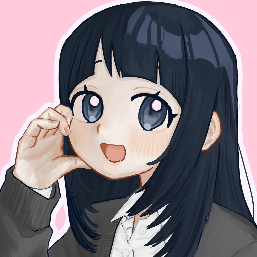 最短1日！可愛くて使いやすいSNSアイコン描きます ポップでかわいい厚塗りであなたのプロフィールを彩ります イメージ1