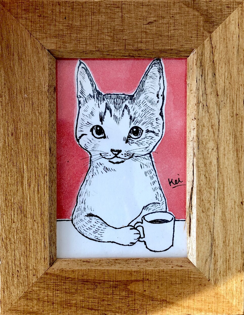 アートなペットの似顔絵をペン画で描きます 世界で一つ、アートな似顔絵を飼い主様やプレゼントしたい方へ イメージ2