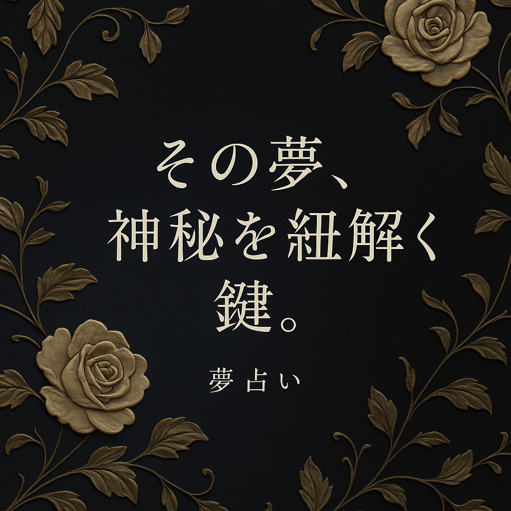 はじめたばかりの夢解き屋です◎丁寧に対応します “なぜこの夢を見たのか”を丁寧に読み解きます イメージ1