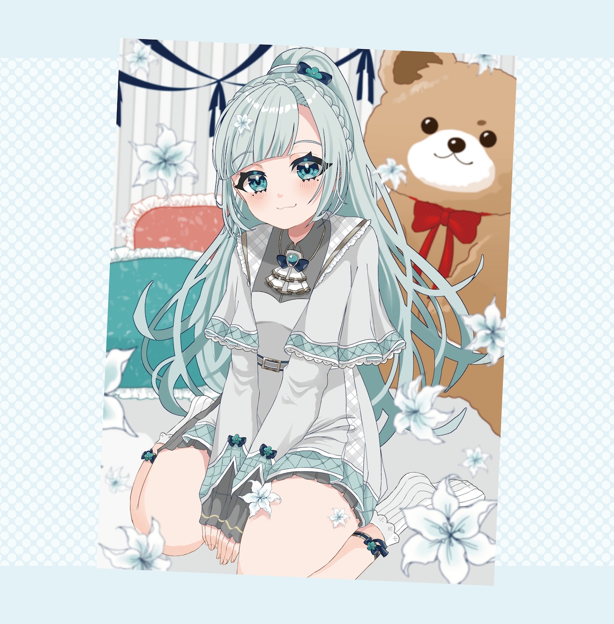 とってもかわいいキャラクターイラスト描きます 立ち絵！ミニキャラ！1枚絵！ゆるきゃら！グッズ！ イメージ2