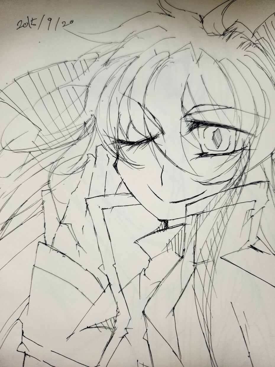 アナログイラスト描きます アナログイラスト、スキャンしたり色をお付けできます イメージ1