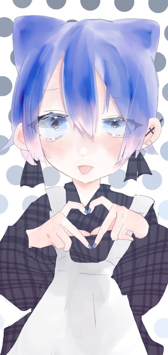 アイコン用(腰、肩上)の絵を描きます 細かい装飾は難しいかもです。早めに描きあげます イメージ3