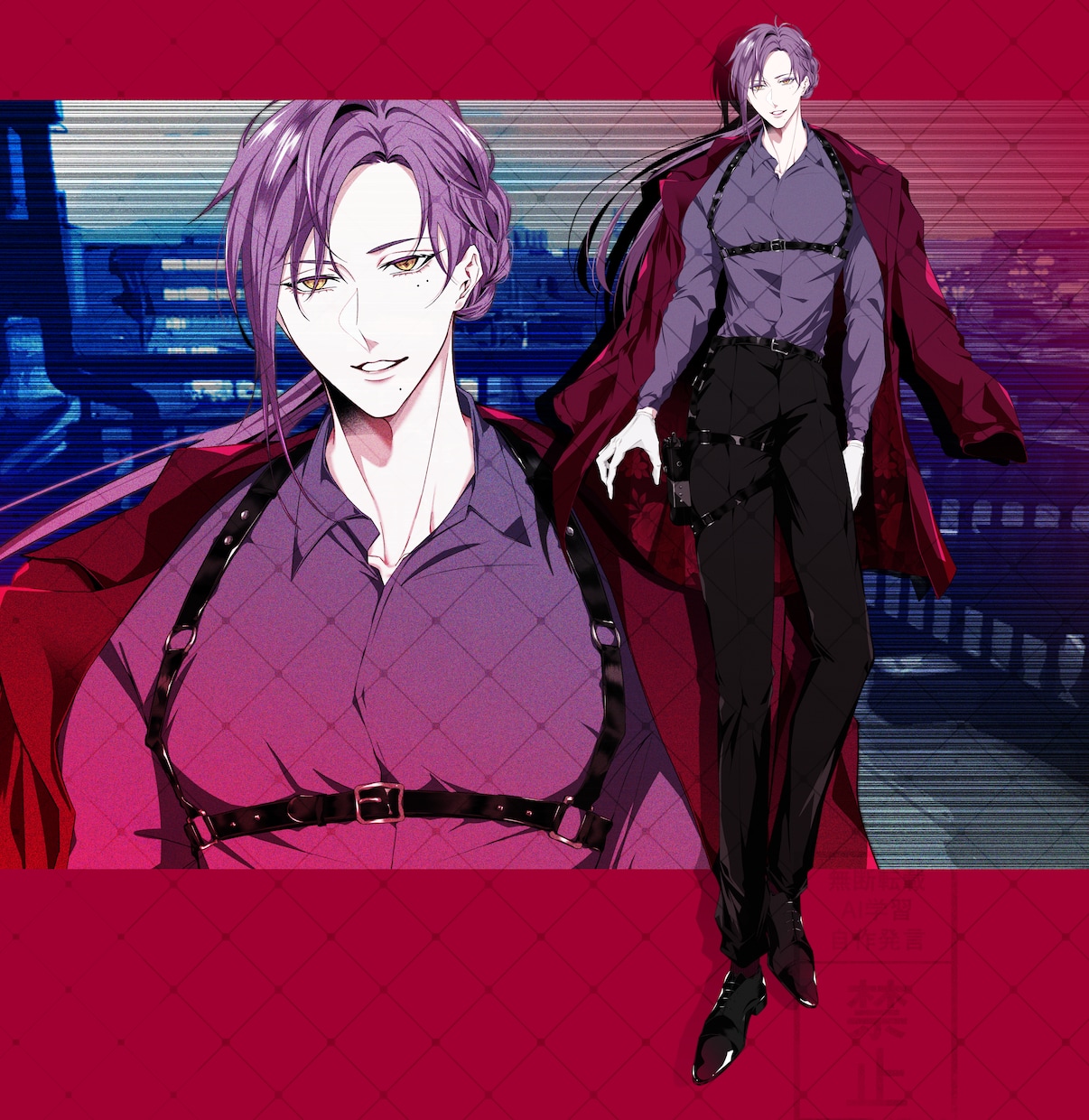 TRPG、ゲームで使う男性キャラ立ち絵作成します bl漫画家が描く色気のある男性キャラクター イメージ7