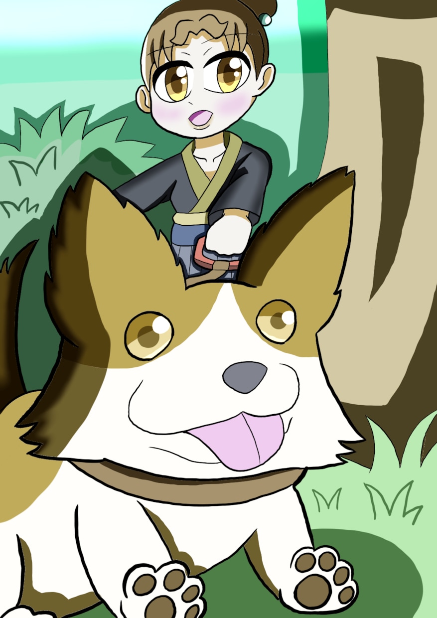 ステキで可愛いペット様の似顔絵を描きます ペットの似顔絵をデフォルメチックに描きます イメージ1