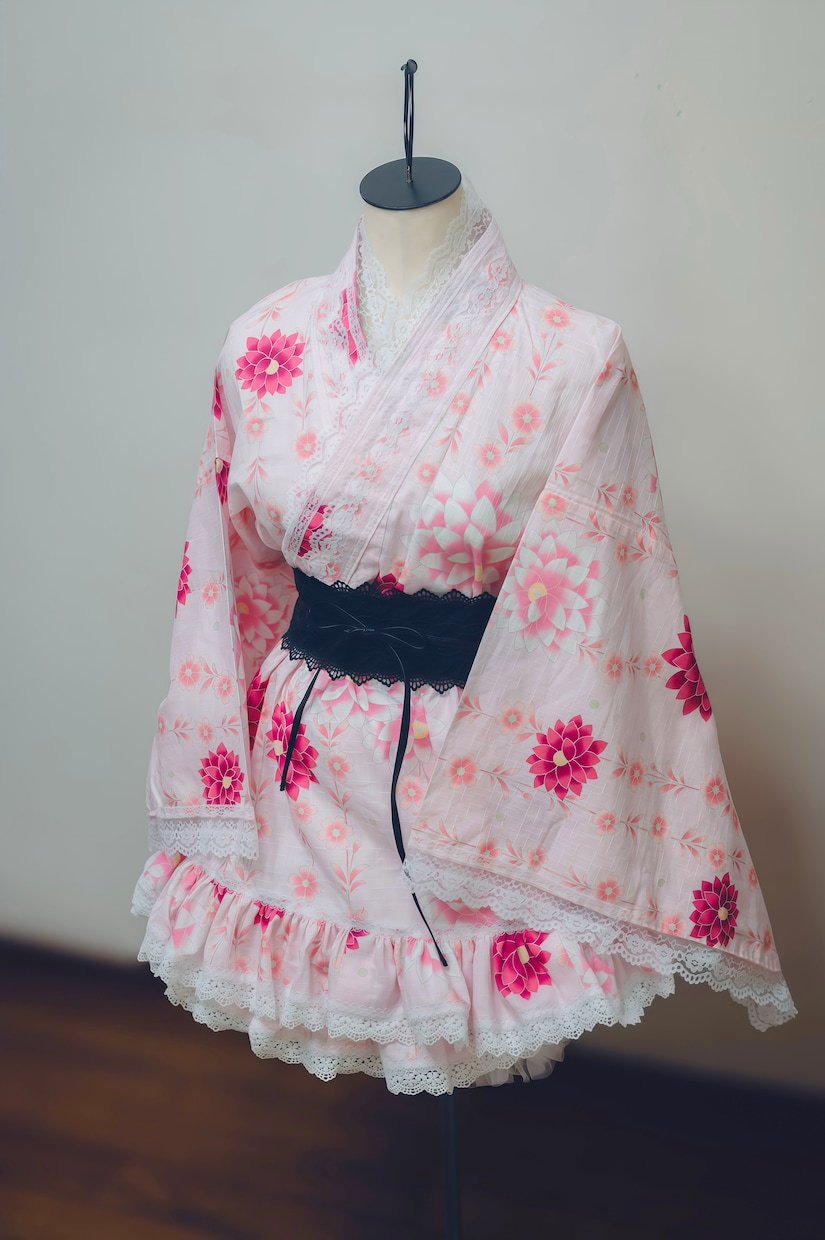 あなただけの浴衣ドレス作ります TIKTOK撮影 ガルバやコンカフェの制服にもおすすめ！！ イメージ2