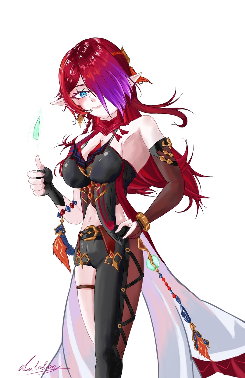 アイコンやキャライラスト描きます ゲームやアニメのイラスト中心ですがオリジナルも受け付けてます イメージ4
