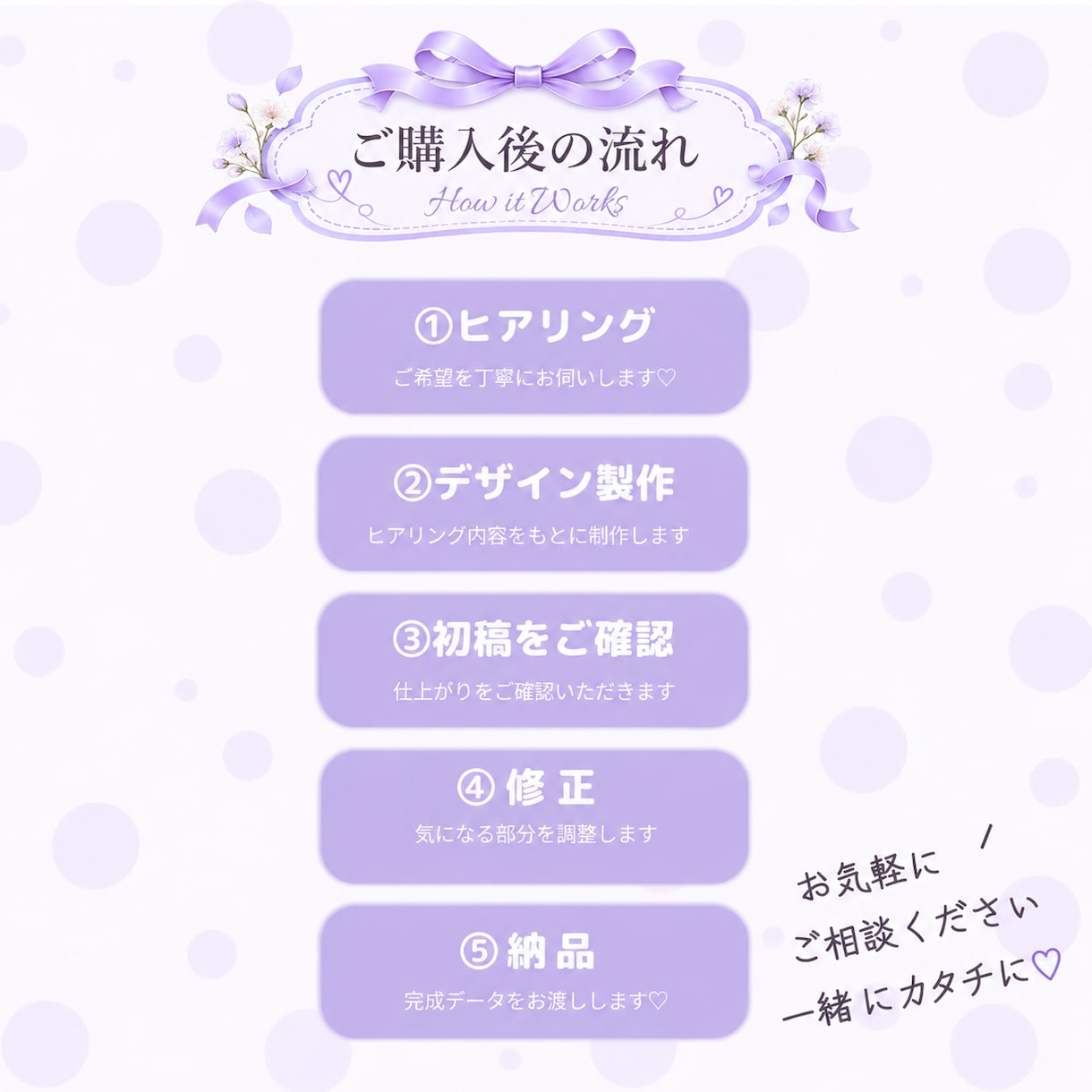優しく目を引くデザインで♡可愛いLPを制作します 想いをカタチに、伝わるデザインを可愛く表現します♡ イメージ2