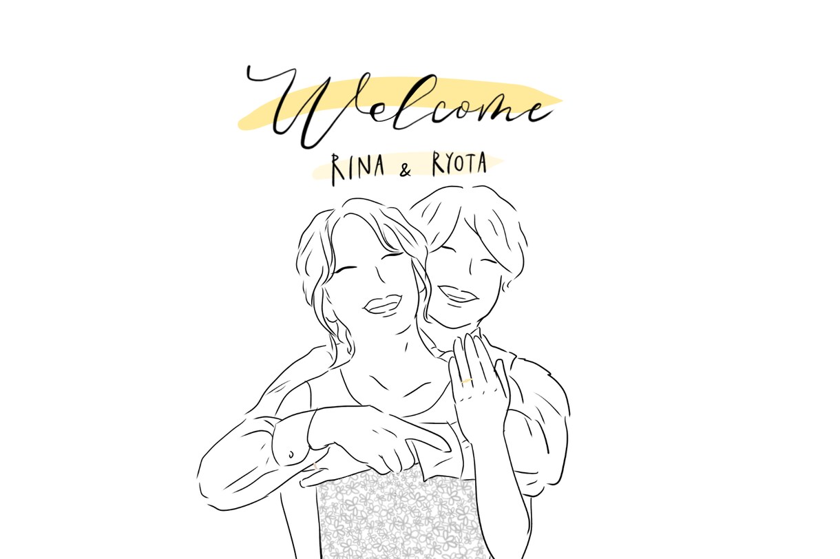 結婚式に飾るイラストを製作致します *アーティストのグッズデザイン、広告デザインの経験有* イメージ2