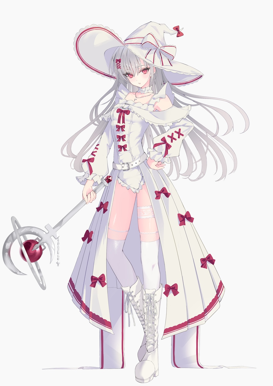 立ち絵・一枚絵制作します 透明感のある美少女キャラお描きします イメージ3