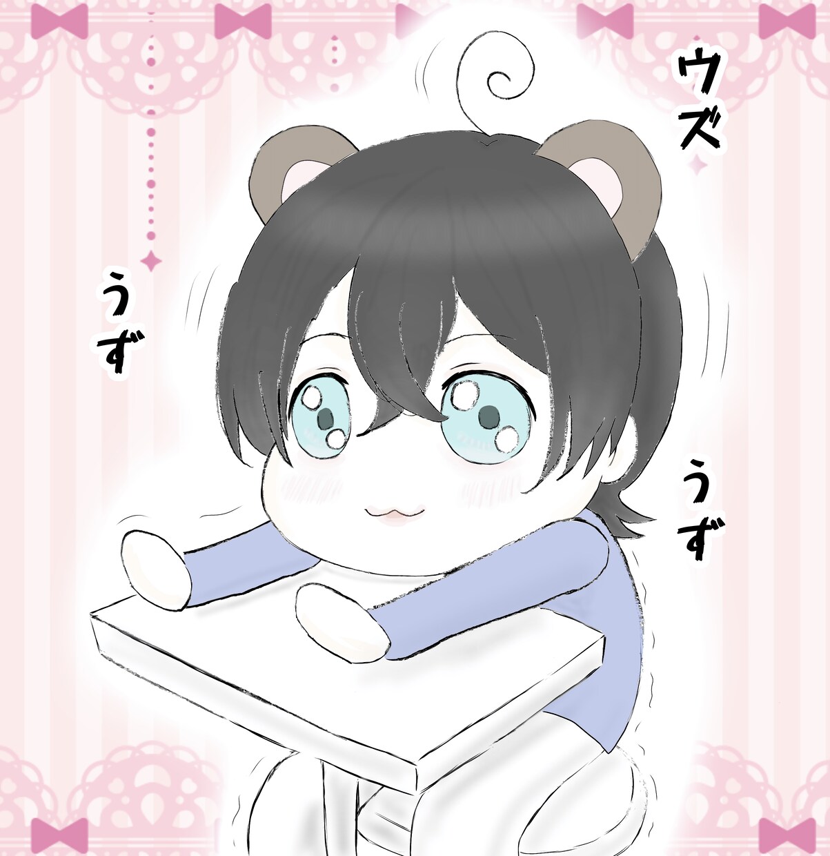 あなた様だけの可愛いイラスト描きます イラストのビジュにこだわりたいのでお届け日数が長めです イメージ4
