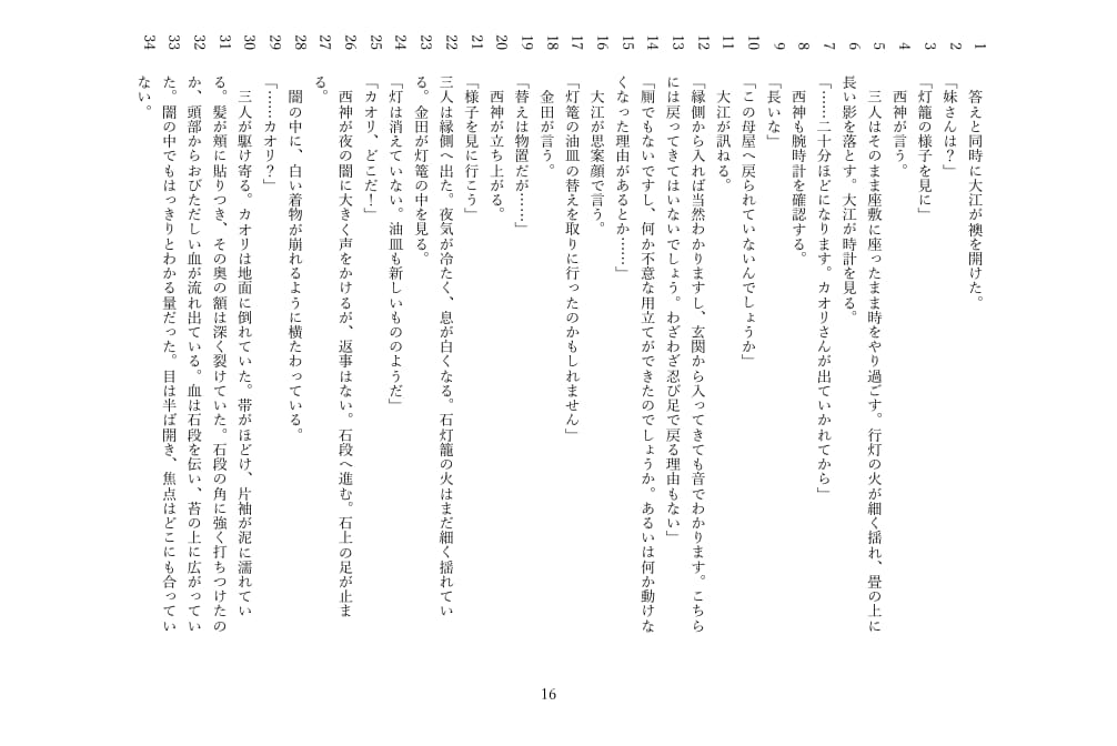 小説・シナリオを書きます 物語の構成から本文まで対応します イメージ4