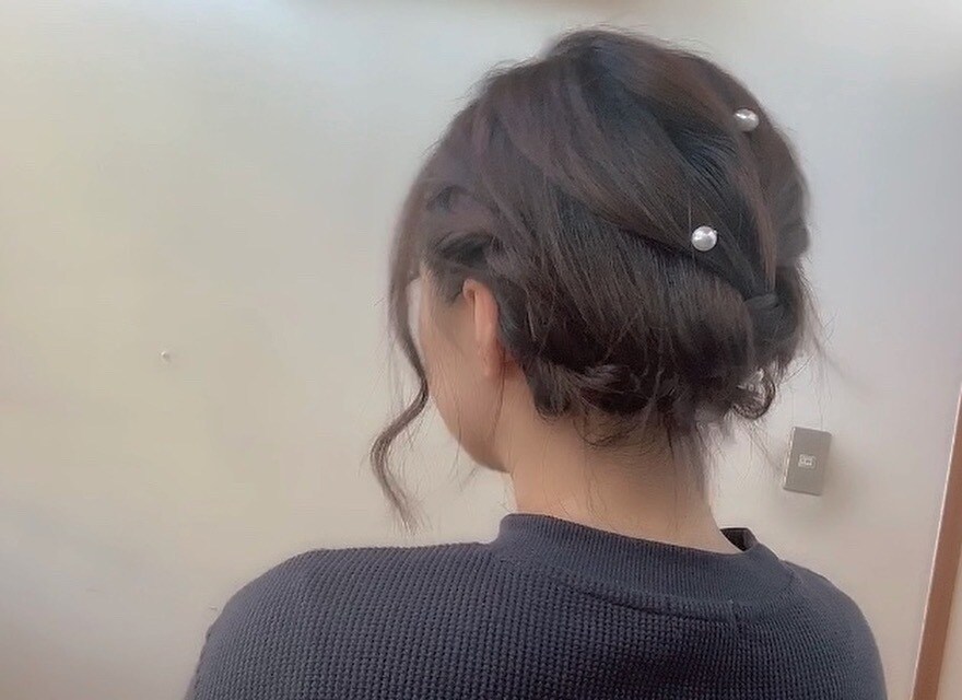 普段からあなたが出来るヘアアレンジ教えます 似合って簡単で自分でできるヘアアレンジを考えお伝えします！ イメージ1