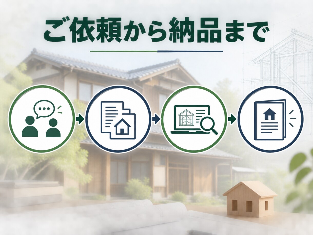 築古物件耐震性検討をサポート！検討・見える化します 購入・改修前に構造上の弱点と補強案を整理、ご相談ください。 イメージ8