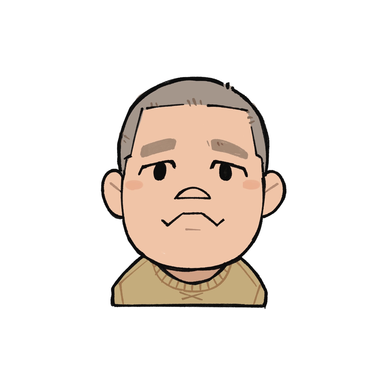シンプルで｢似てる｣×｢かわいい｣似顔絵を描きます シンプルで使いやすく、かわいい似顔絵を描きます！ イメージ3