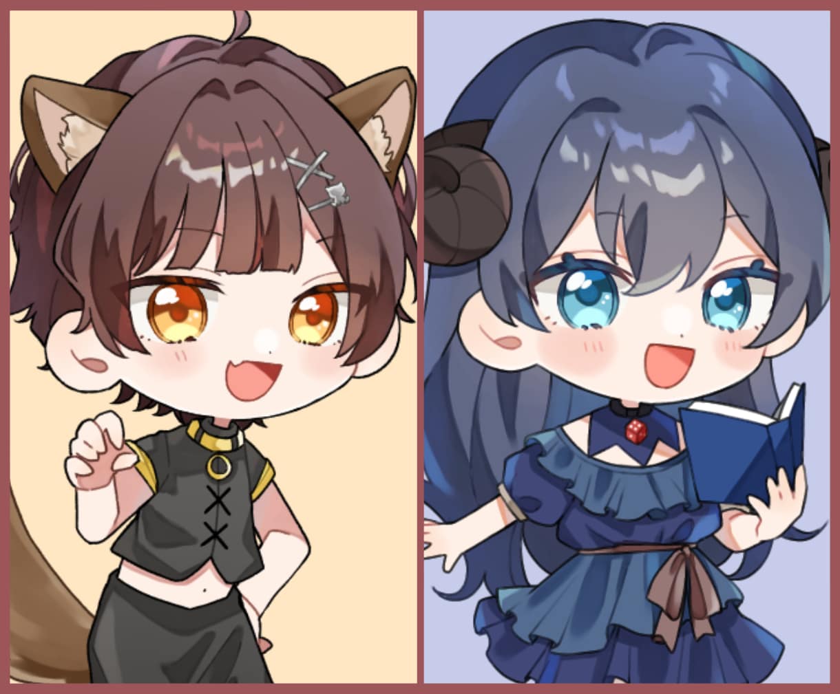 かわいいミニキャラ描きます SNSのアイコンやGM・KP駒におすすめ！ イメージ5