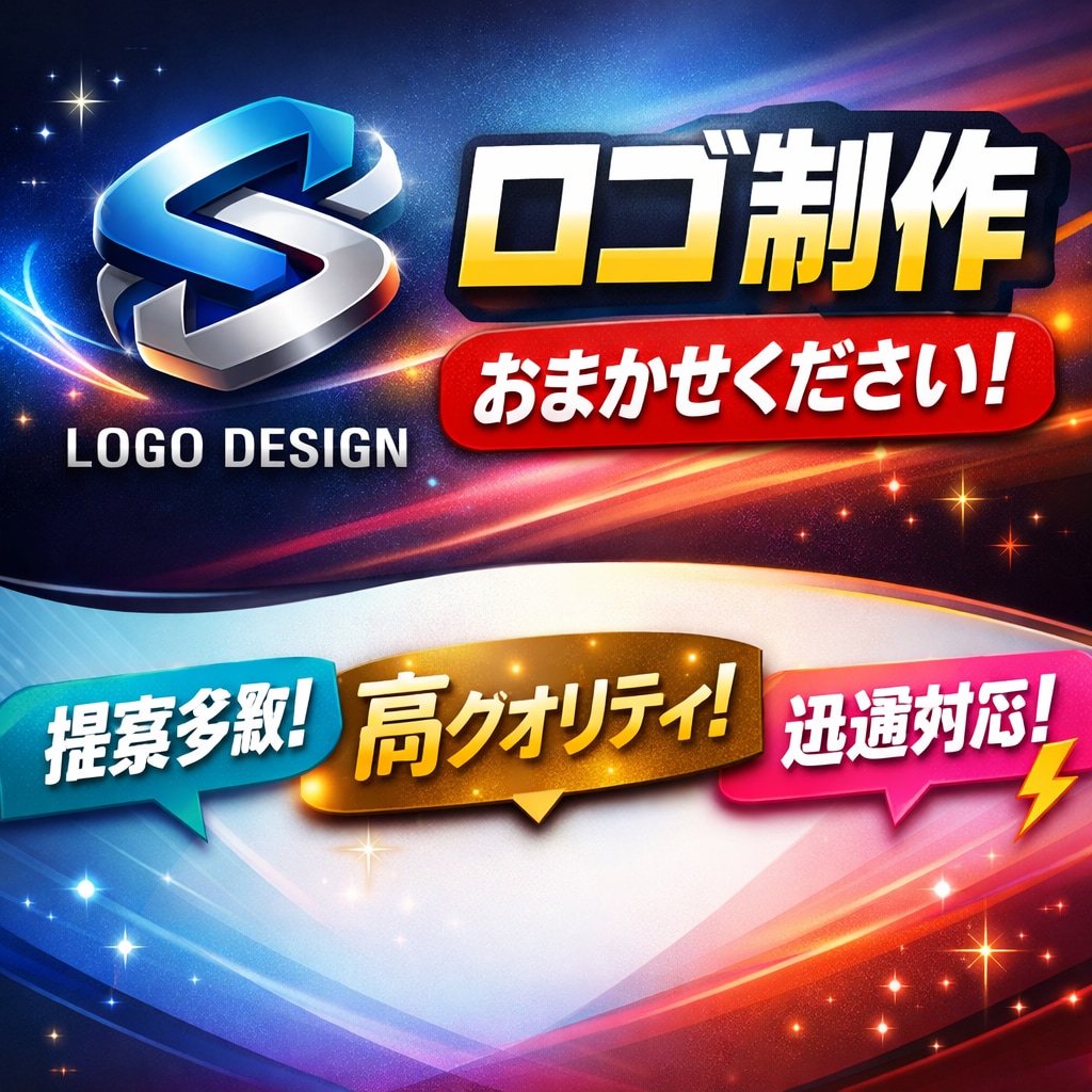 デザインのプロがロゴやデザインを格安で作成します どんなものでも高精度に作ります。 イメージ1