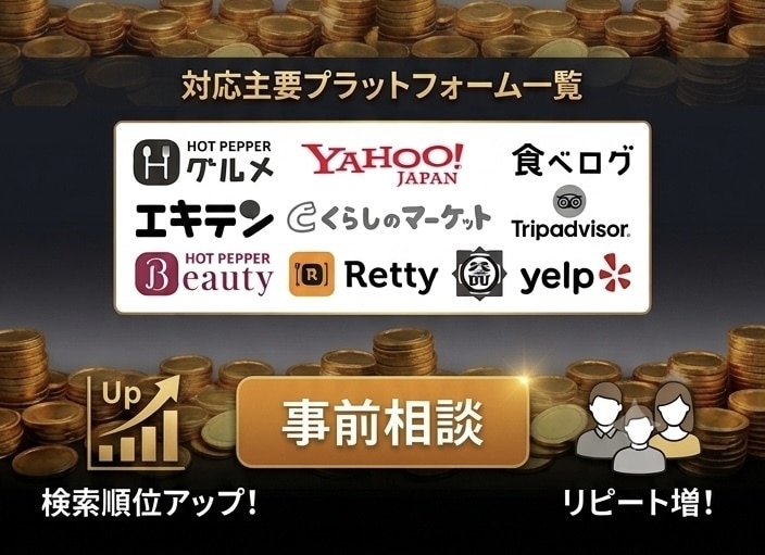 食べログ口コミ増加で検索順位も信頼度もアップします 日本人からのリアルな口コミで信頼と来店数アップ！ イメージ3