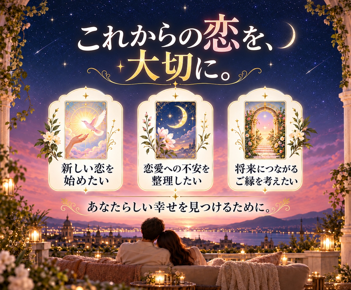 運命の人と出会う月を半年の恋愛カレンダーで占います 次の恋は何月に動き出す？半年先まで読みます イメージ9