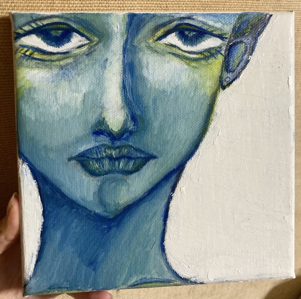 飾りやすいミニキャンパスに可愛い絵を描きます お手軽にアートを生活の中に取り入れましょう！ イメージ8