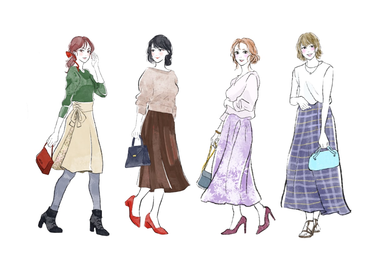 オシャレな水彩画で美容ファッションイラスト描きます 最短即日！商用可能なおしゃれかわいいカットイラスト イメージ3