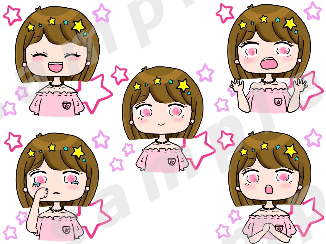 かわいいゆるふわアイコンを描きます ブログやSNSのアイコンにご利用下さい！｟最安値｠ イメージ5