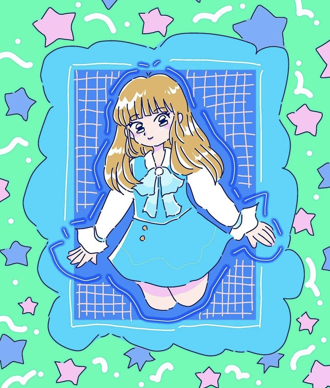 レトロポップな似顔絵・イラスト描きます レトロ、ポップ、カラフル、漫画ちっくな似顔絵が得意です❁ イメージ6