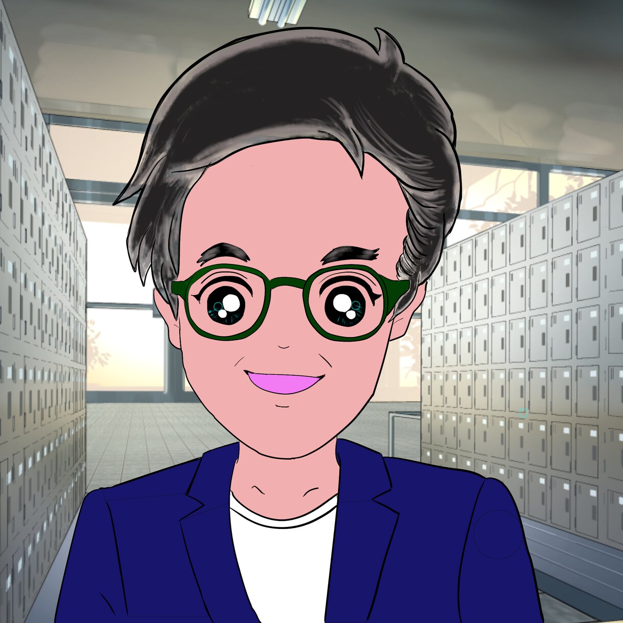 SNSなどの似顔絵アイコン描きます 名刺・アイコン・HPにもお使いいただけます イメージ8