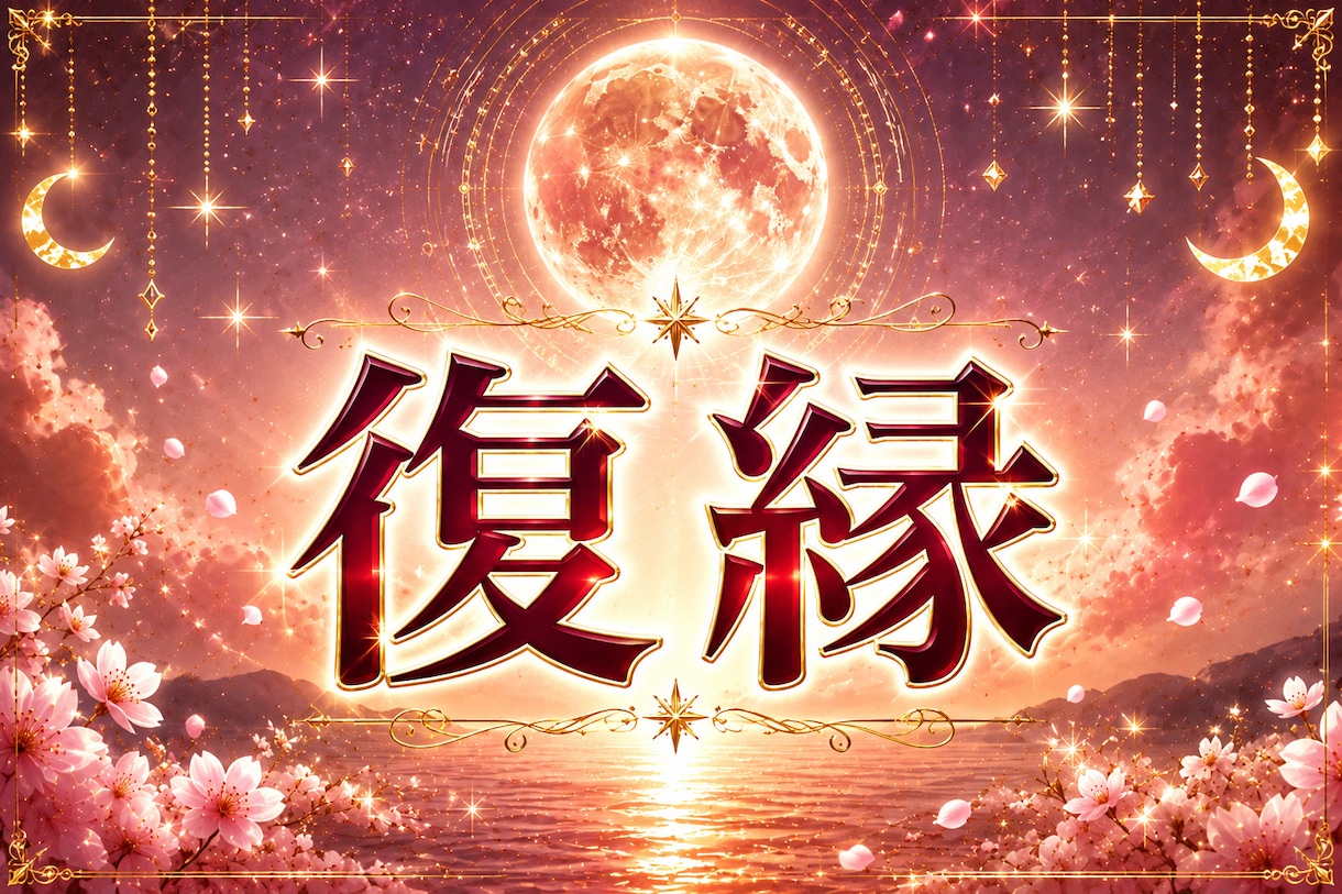 復縁｜いつまた彼に会えるのか強力霊視します 月の力でふたりの再会時期と復縁の可能性をお伝えします イメージ1