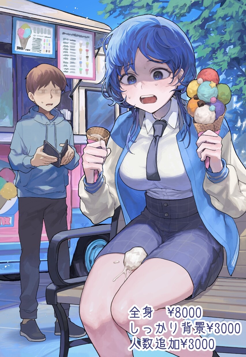 厚塗り！一枚絵、イラスト作成いたします 鮮やかな厚塗りイラスト作成いたします イメージ3