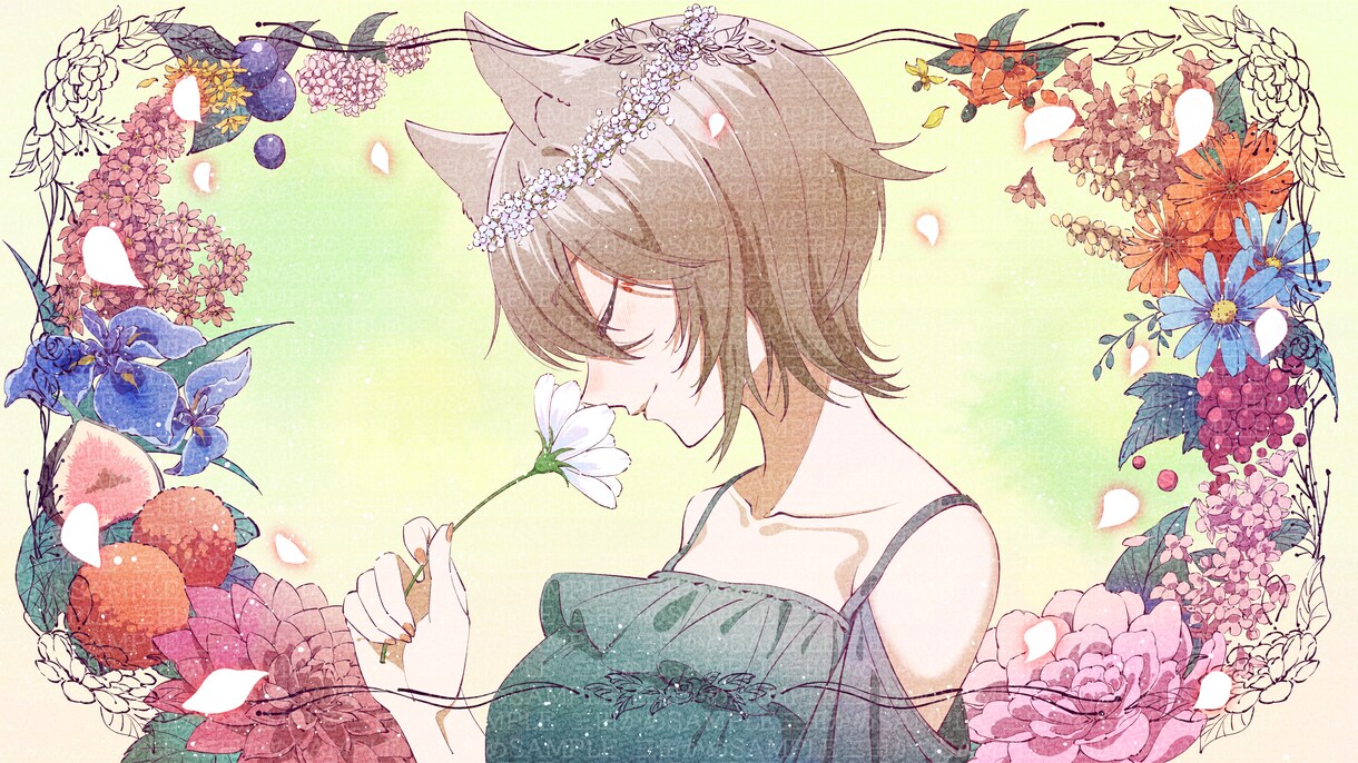 一枚絵を制作します 魅力的な一枚絵をお届けいたします。 イメージ1