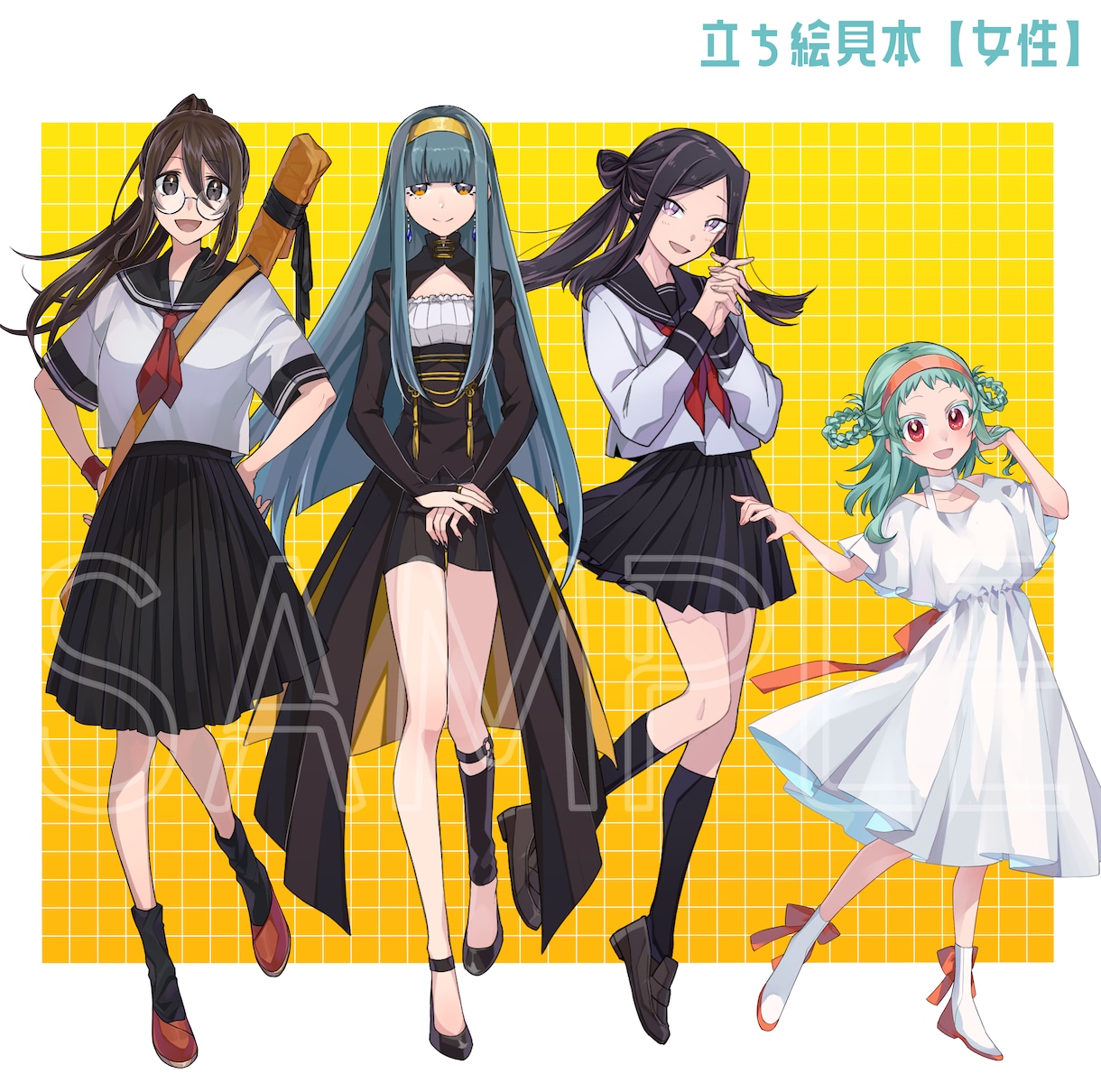 パキッ！としたカッコイイ立ち絵制作いたします 【11月納品⭕】キャラデザ可！あなたの理想をお届けします！ イメージ6