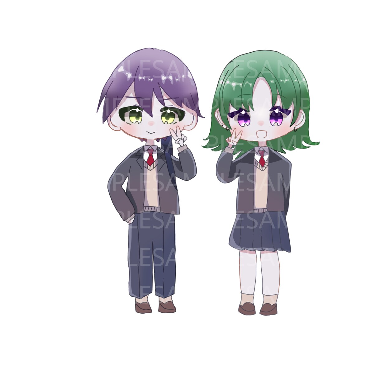 あなただけのSNSアイコン、夢絵、イラスト描きます あなただけの、オリジナルイラストを描いてもらおう!! イメージ4