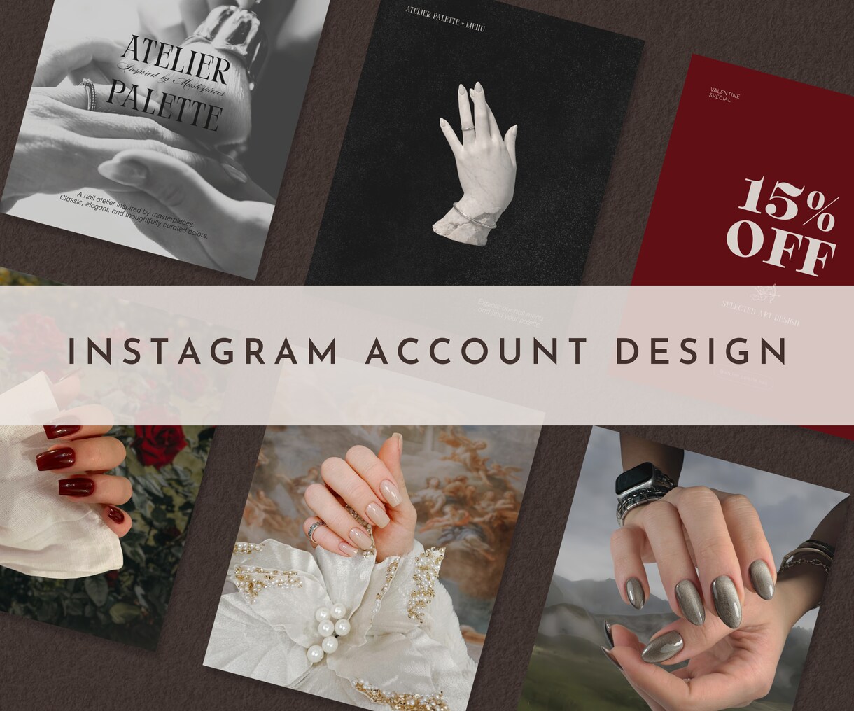 Instagramアカウントをデザインします 【スタンダードプラン】 統一設計 ＋６投稿デザイン イメージ1