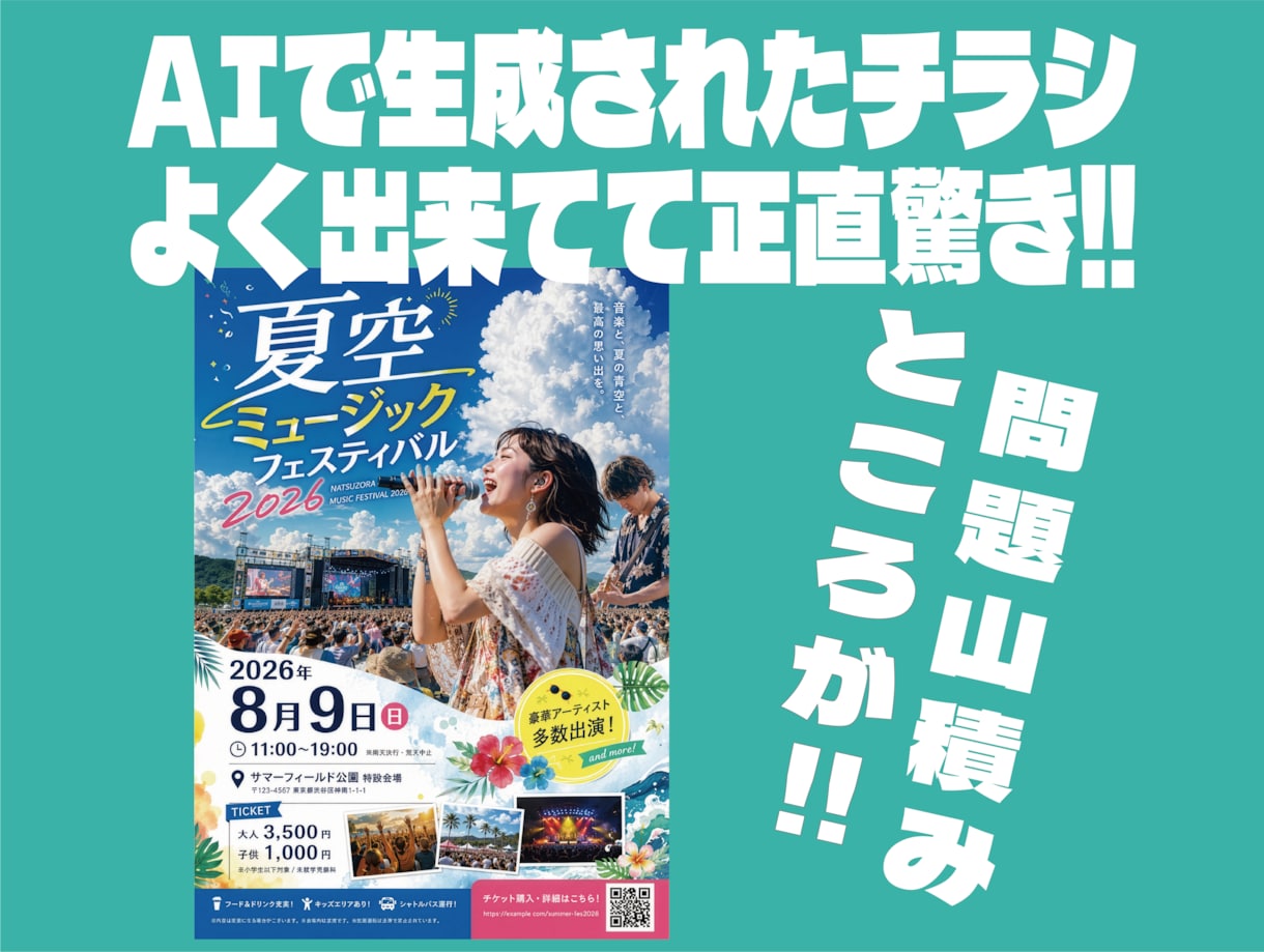AI画像を広告・SNS・EC用に自然に仕上げます 文字組み・構成変更まで対応。デザイン歴20年の丁寧な仕上げ イメージ2