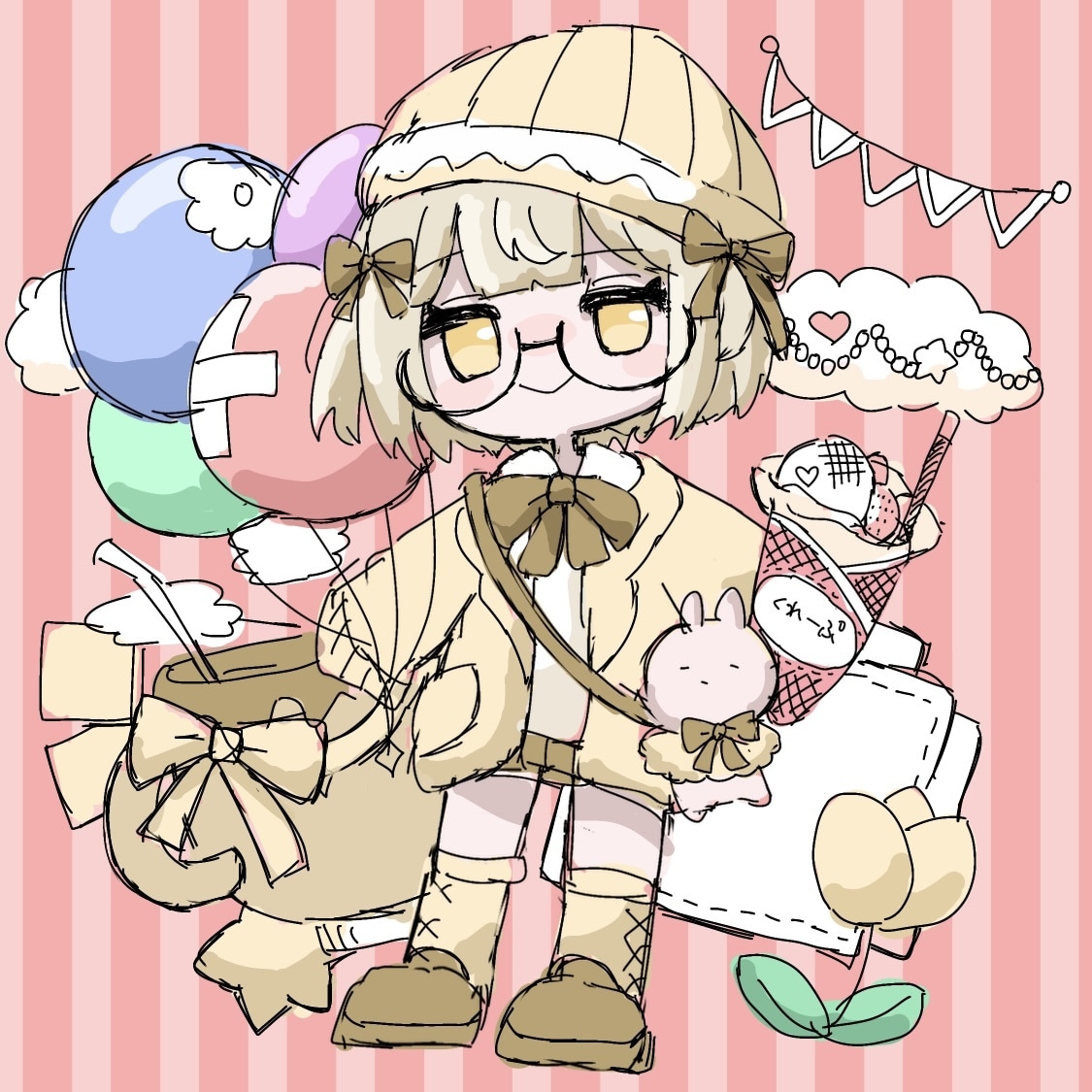 デフォルメイラストを制作します スタンプやアイコンに使えるデフォルメイラストを制作します！ イメージ7