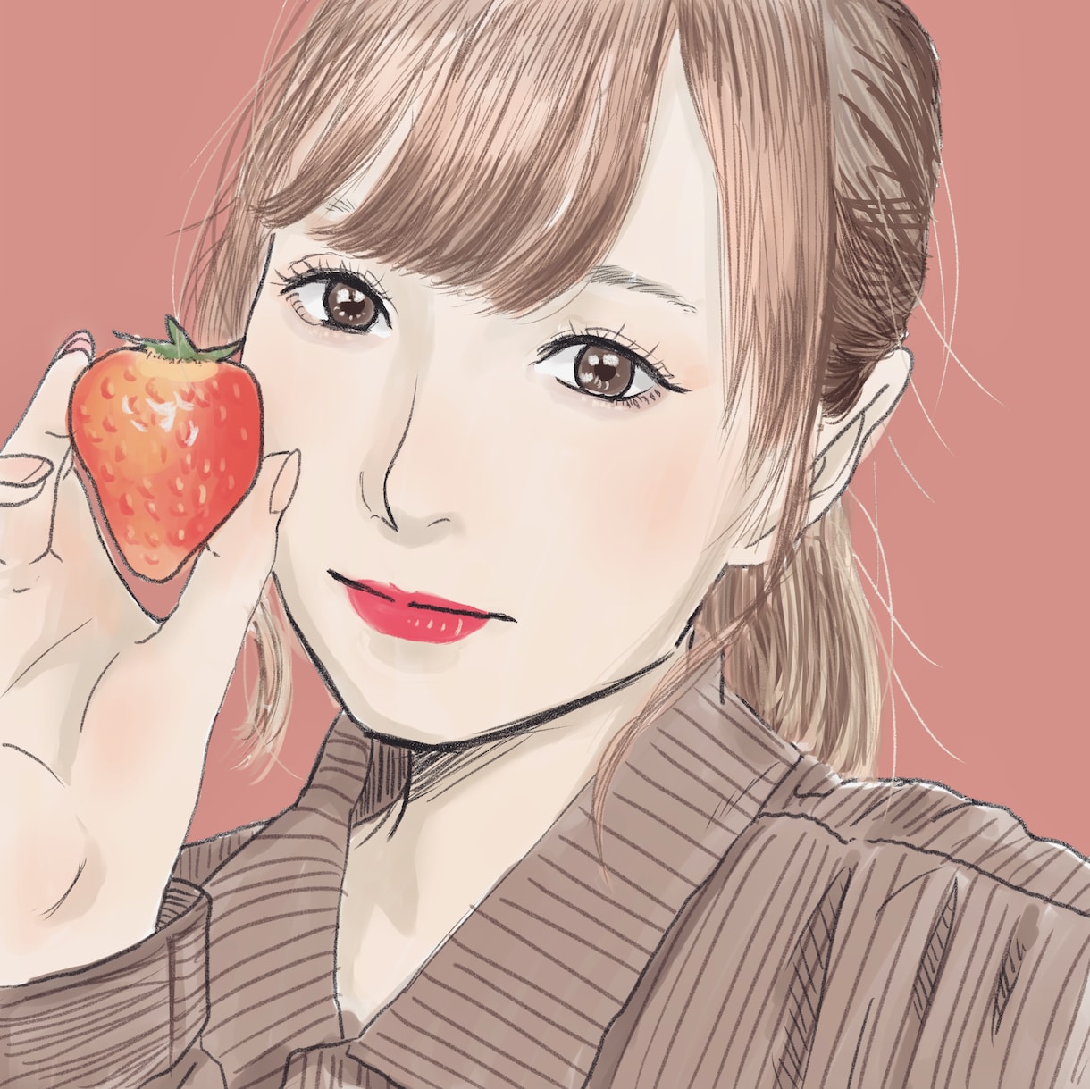 SNSのアイコンや記念日などの似顔絵を描きます 似顔絵に興味あるという方どうですか？ イメージ1