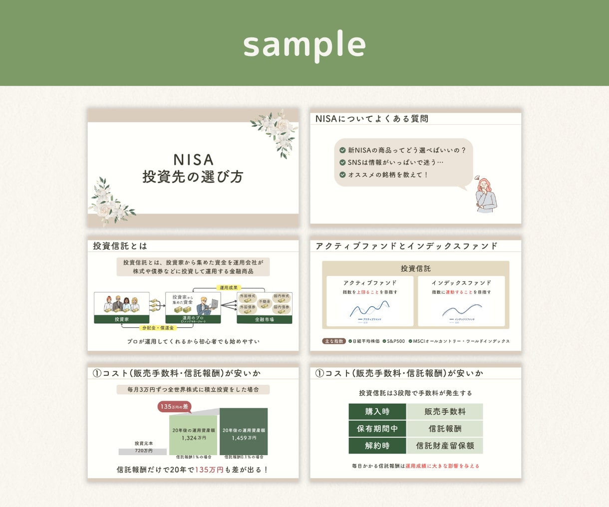 図解スライド作成｜講座などの資料を見やすく整えます FP2級×図解デザイン｜どんなジャンルも対応します◎ イメージ4